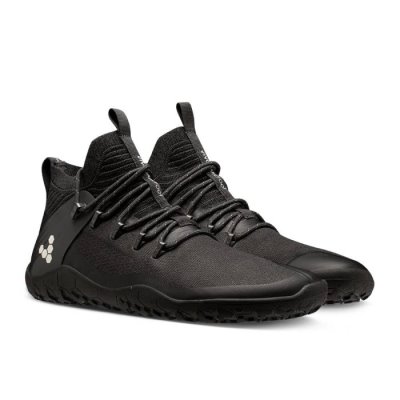 Vivobarefoot Magna Trail II Firm Ground - Naisten Road Juoksukengät Mustat - UPO635704